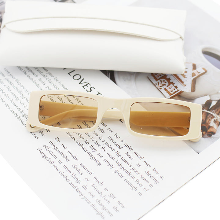 Women's fashion rectangular sunglasses with textured frame Kalsten