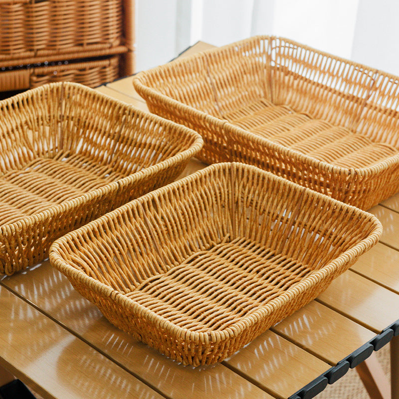 Heart-Shaped Woven Serving Tray Kalsten