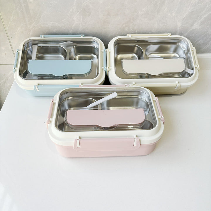 Multi-Section Stainless Steel Food Storage Lunch Container