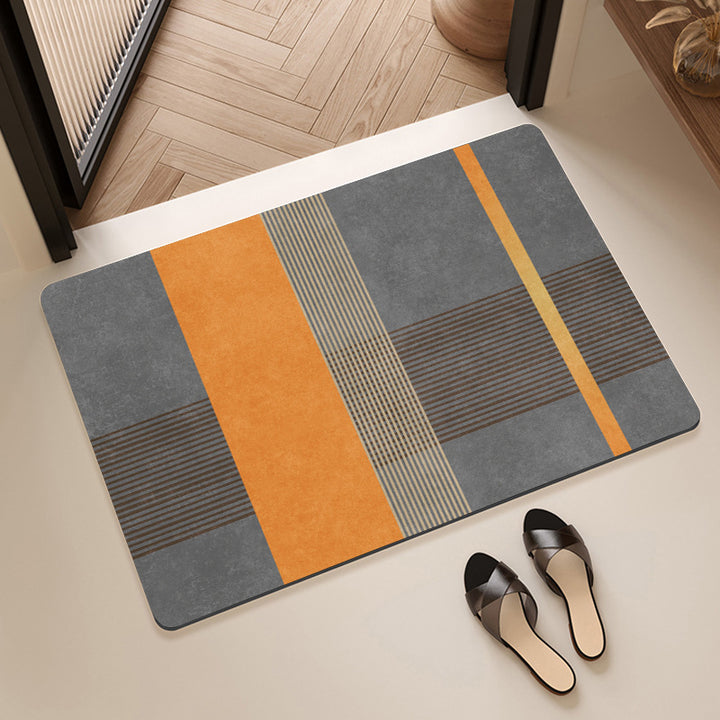 Abstract Geometric Design Bath Mat Kalsten