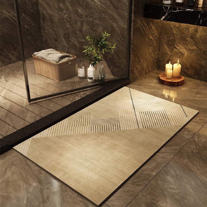 Abstract Geometric Bath Mat