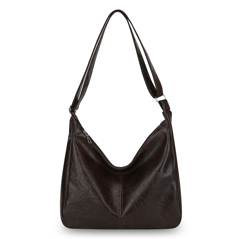 Elegant Leather Shoulder Bag Kalsten