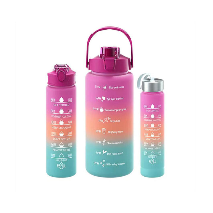 Unisex Motivating Water Bottle with Time Markings Kalsten