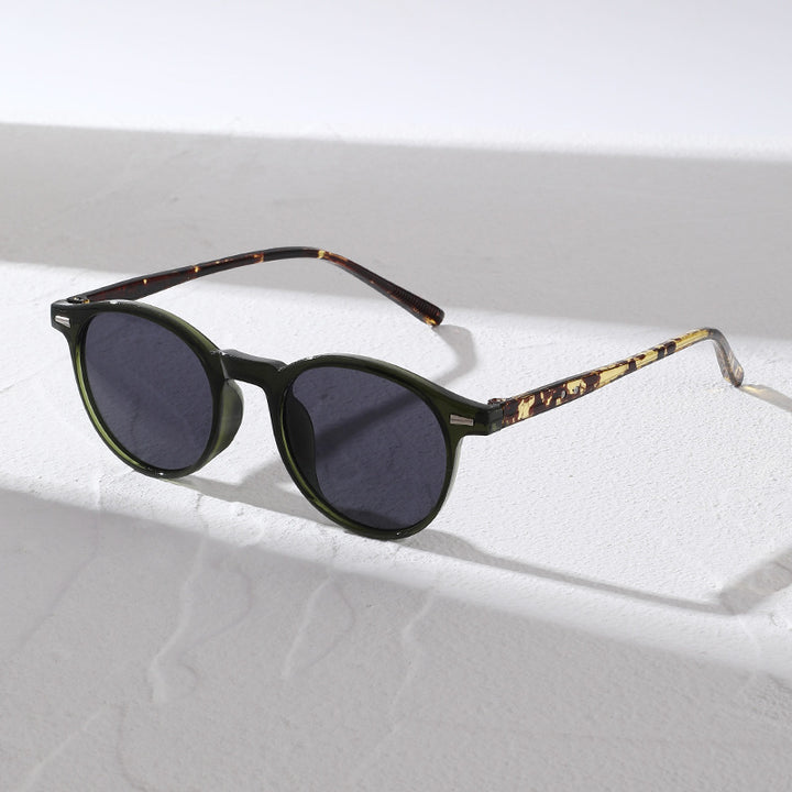 Stylish Round Frame Sunglasses Kalsten