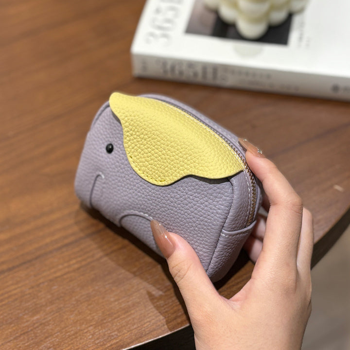 Cute Elephant-Themed Card Holder