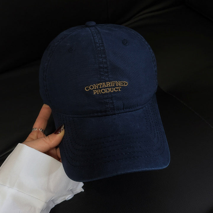 Minimalist Embroidered Baseball Cap