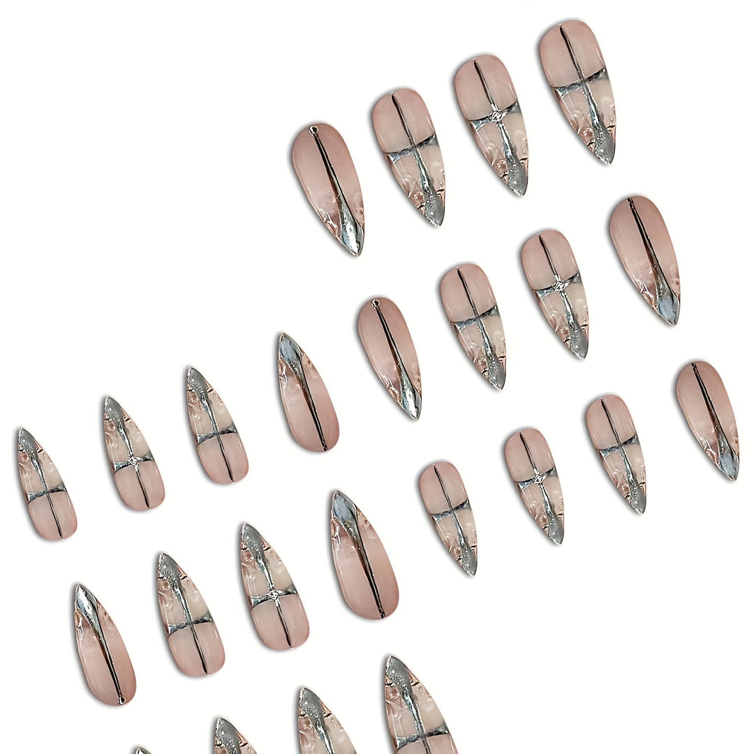 Elegant Stiletto Press-On Nail Set Kalsten