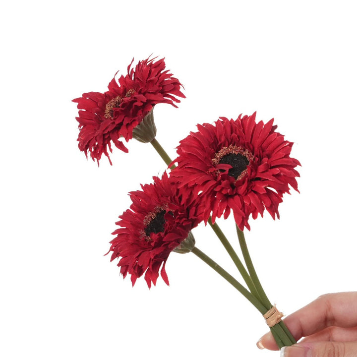 Lifelike Gerbera Daisy Stem