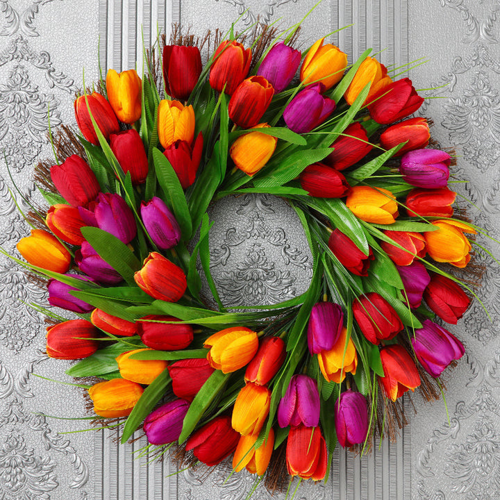 Decorative Floral Wreath Kalsten