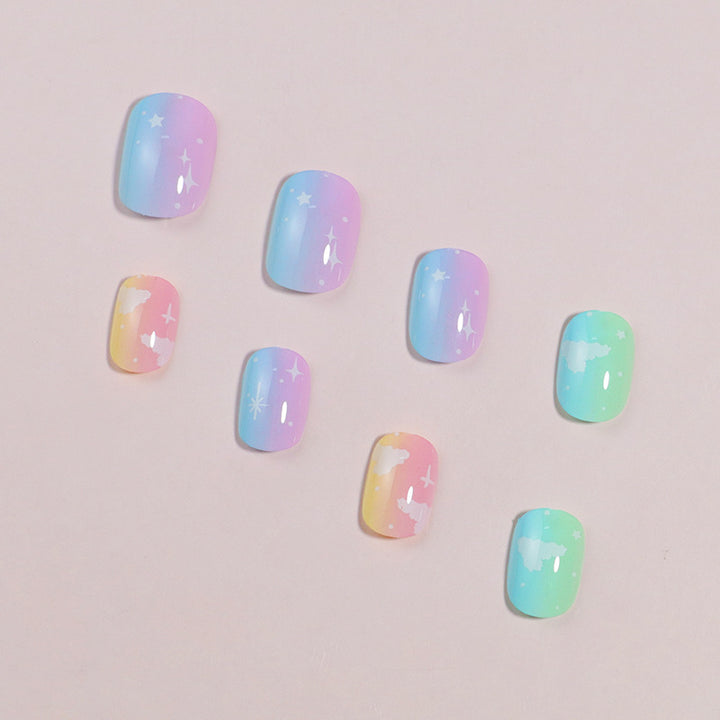Gradient Press-On Nail Set Kalsten