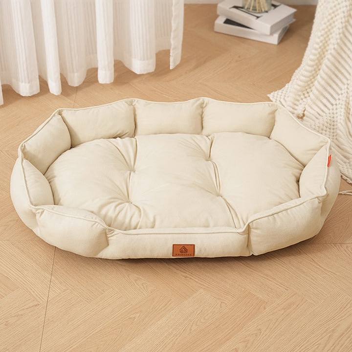 Luxury Plush  Sofa   Dog Bed