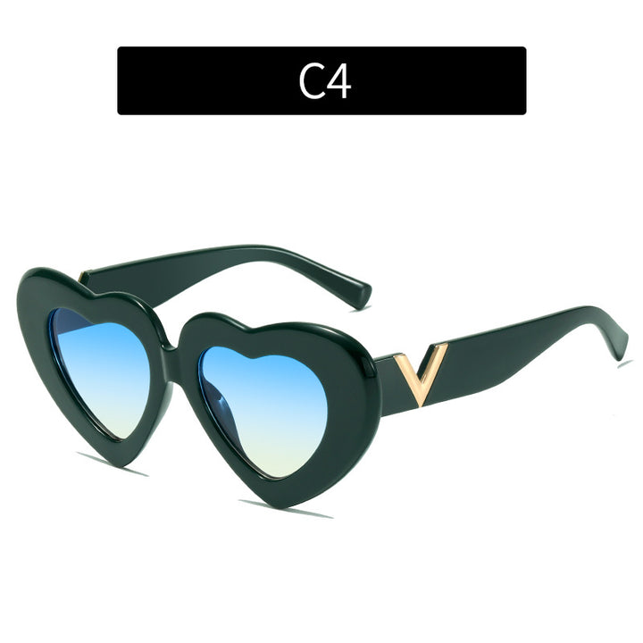 Heart-Shaped Sunglasses  1787664768