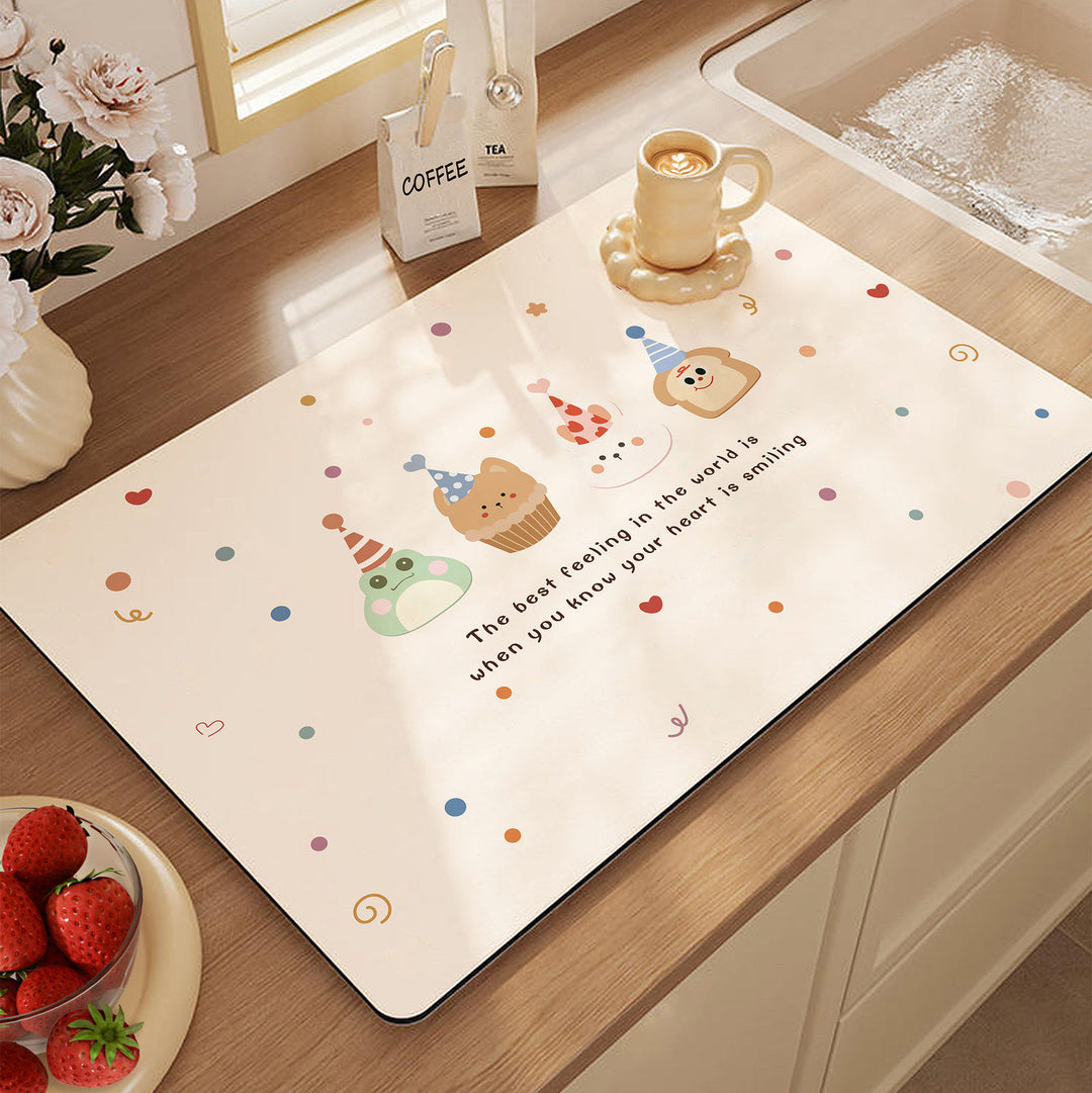 Fun-Themed Kitchen Mat