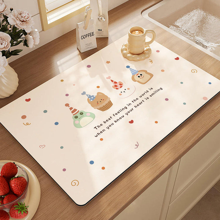 Fun-Themed Kitchen Mat