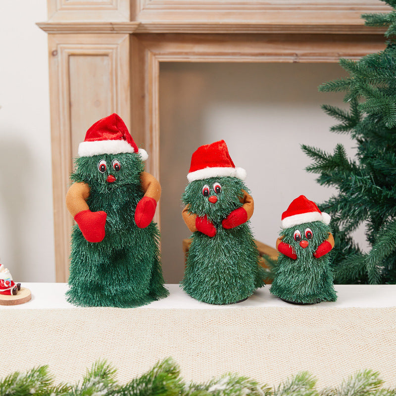 Cute Christmas tree figure with hat Kalsten