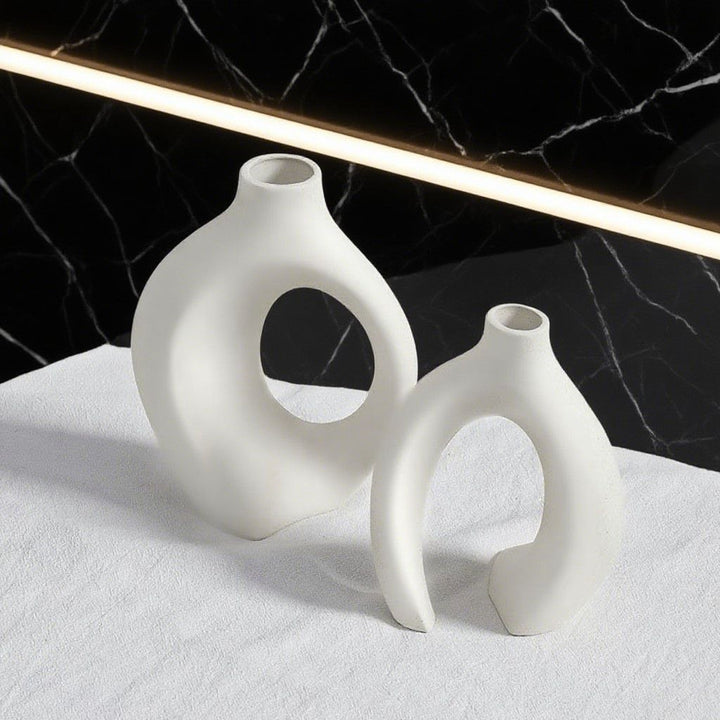 Artistic Ceramic Vase Set