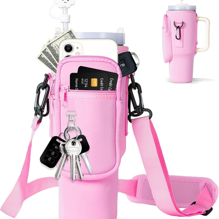 Ladies Multifunctional Phone Bag with Drink Holder Kalsten