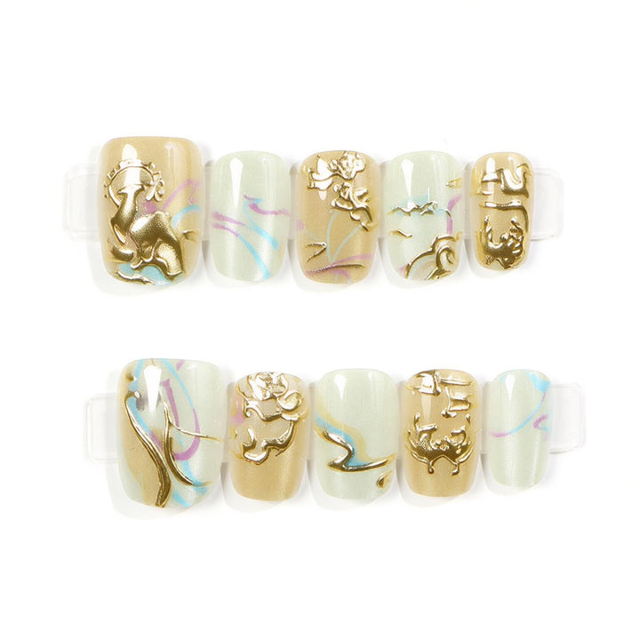 Luxury Press-On Nail Set Kalsten