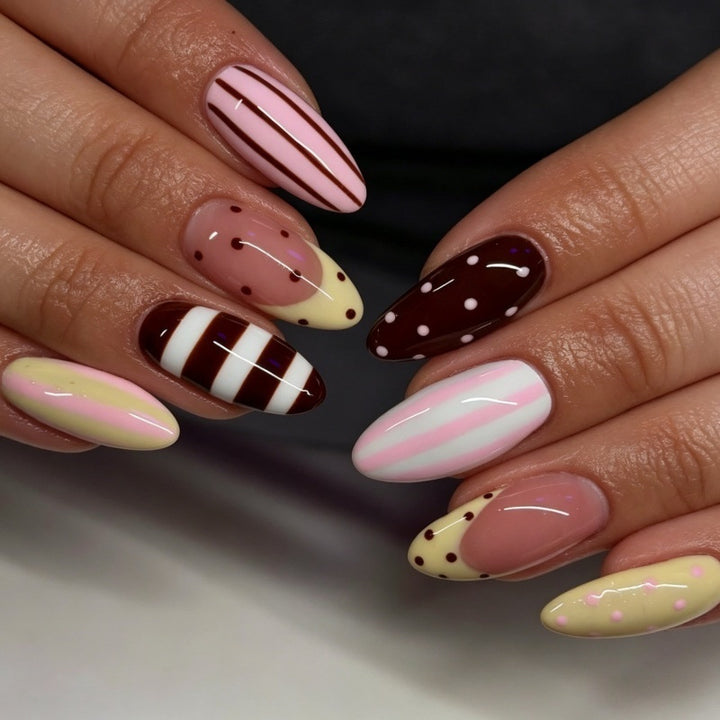 Exclusive Art Nails with South Sea Motif Kalsten
