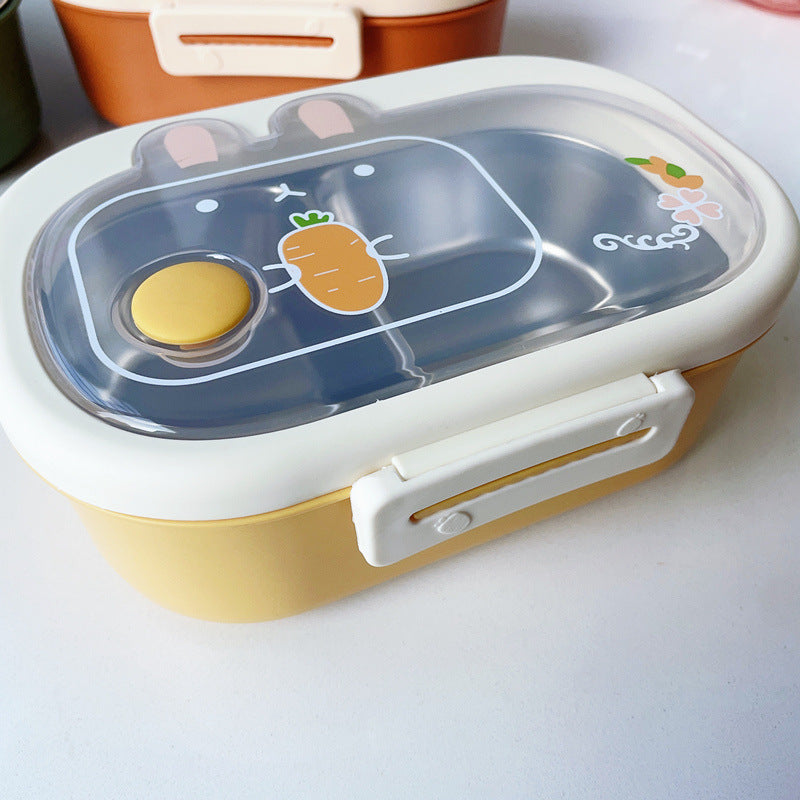 Fun-Themed Multi-Compartment Bento Lunch Box