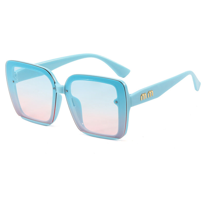 Women's fashionable square sunglasses with gradient lenses Kalsten