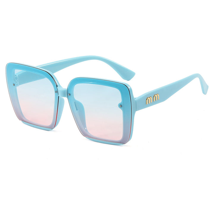Women's fashionable square sunglasses with gradient lenses Kalsten