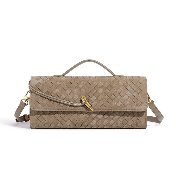 Woven Leather Clutch Kalsten