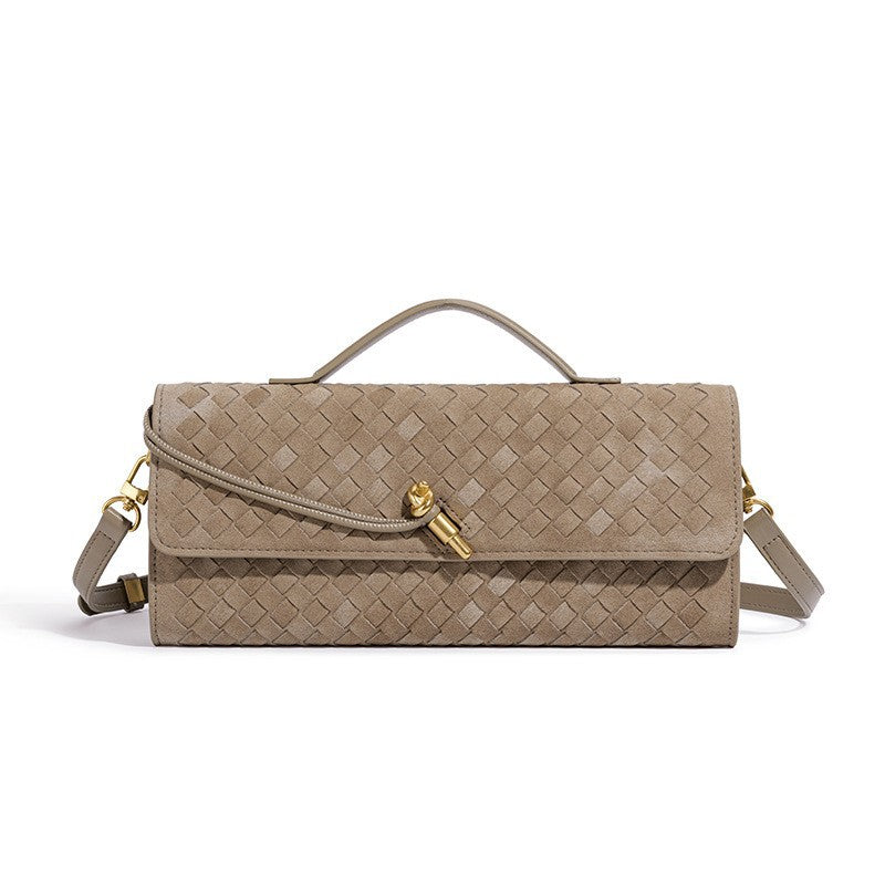 Textured Woven Clutch Purse Kalsten