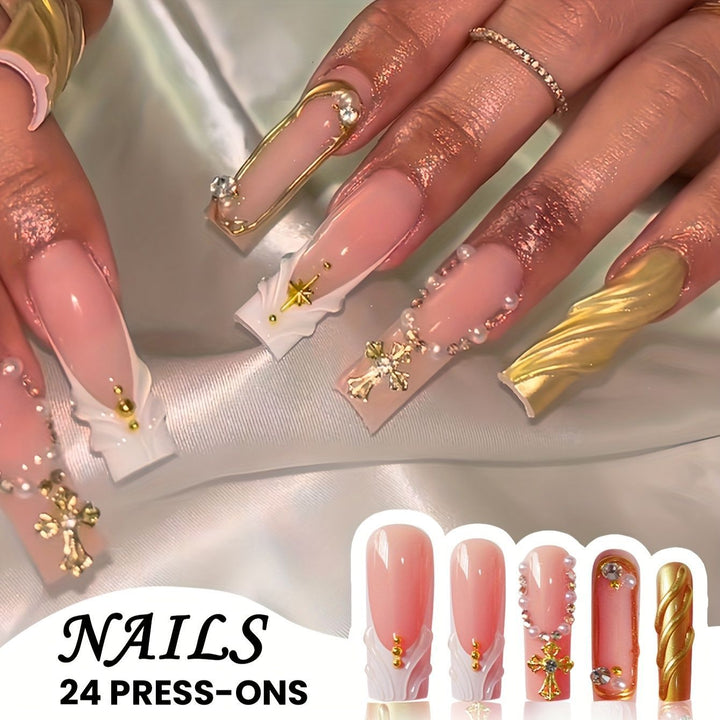 Glamorous Press-On Nail Set Kalsten