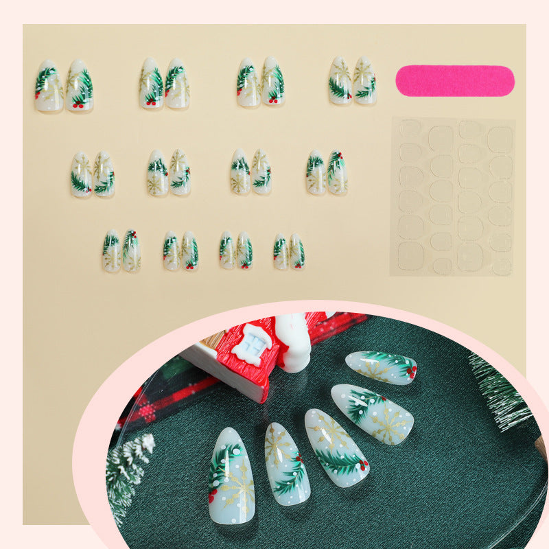 Seasonal Holiday-Themed Press-On Nail Set Kalsten
