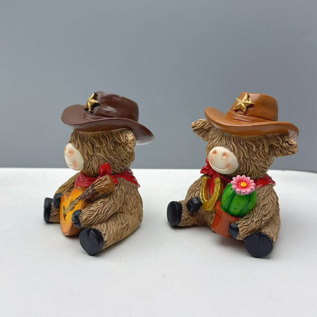 Decorative Cowboy Figure Kalsten