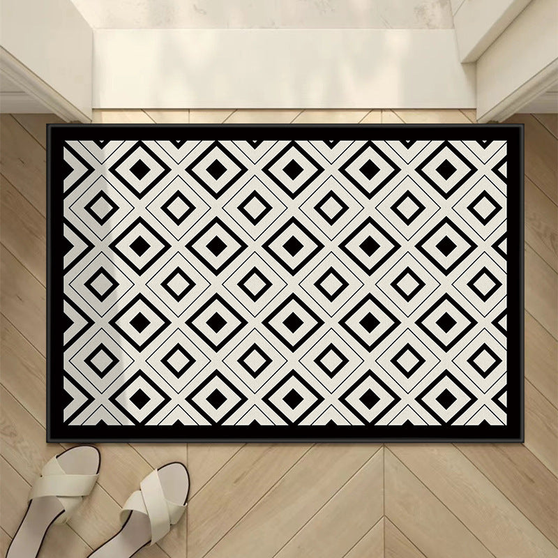 Geometric Patterned Entrance Mat