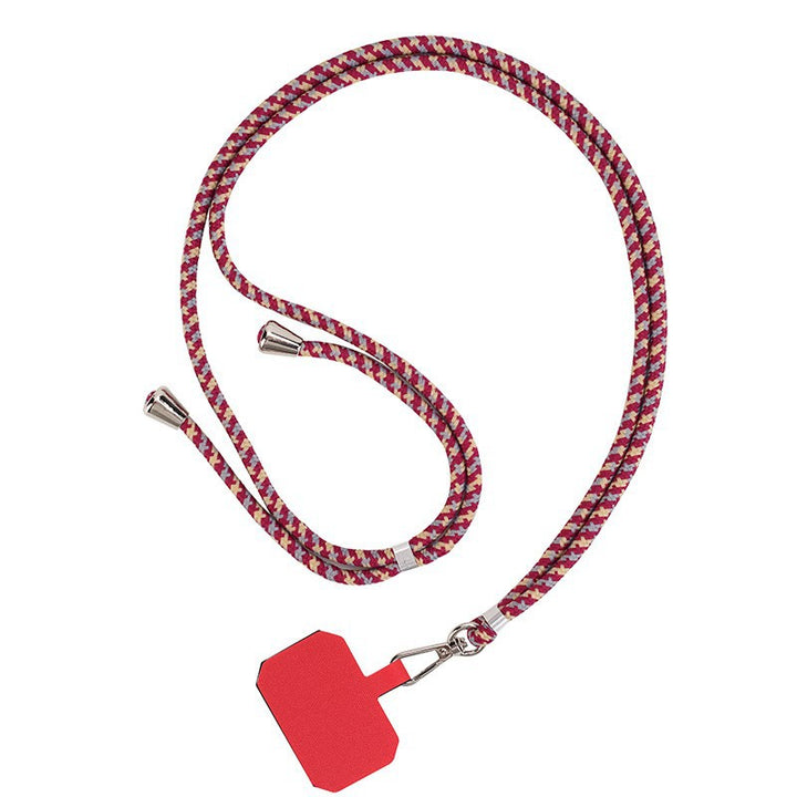 Colorful Braided Lanyard with ID Holder Kalsten