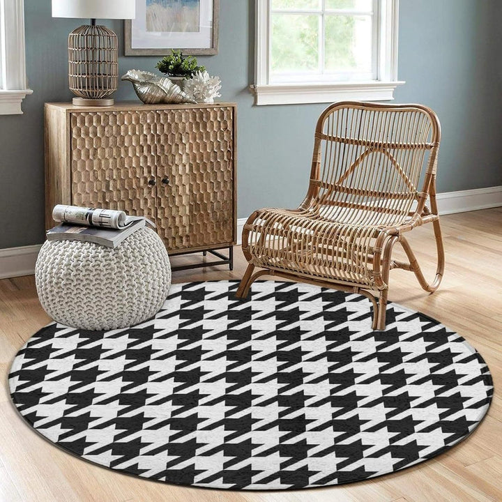 Artistic Celestial Theme Round Rug