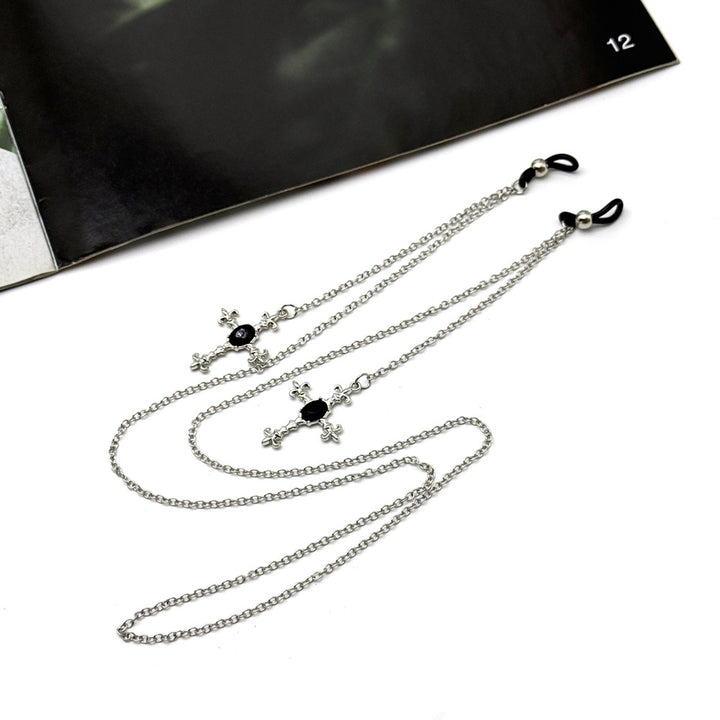 Ornate Skull Pendant Eyewear Chain Kalsten