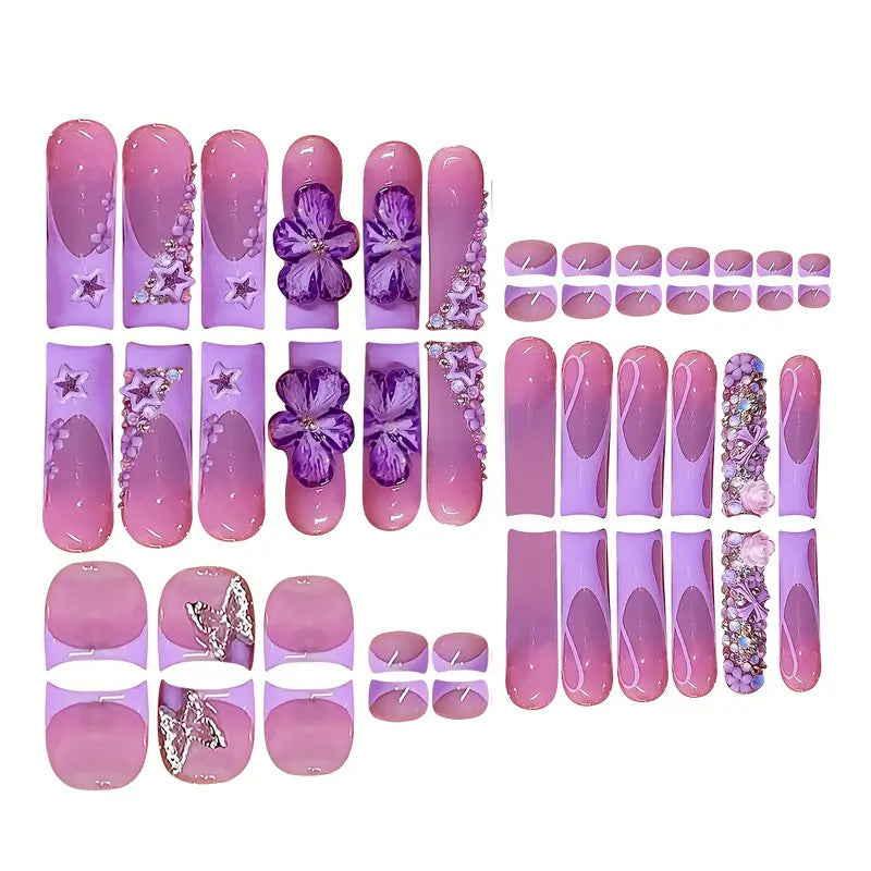 Premium Floral Nail Art Set Kalsten