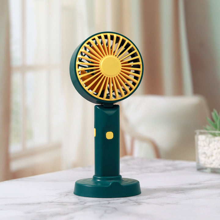 Unisex Portable Table Fan with Charging Station Kalsten