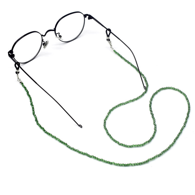 Beaded Eyewear Chain with Adjustable Fasteners Kalsten