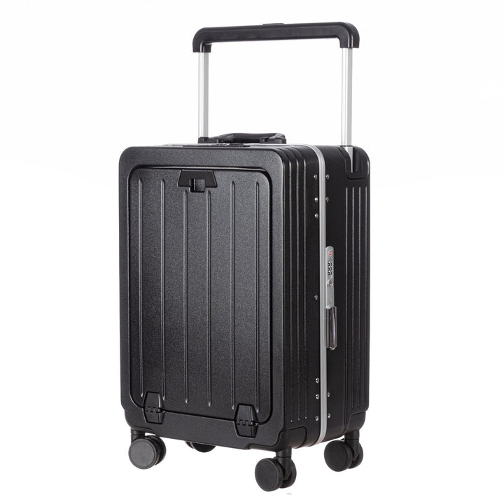Unisex Compact Aluminum Hard Shell Carry-On Suitcase Kalsten