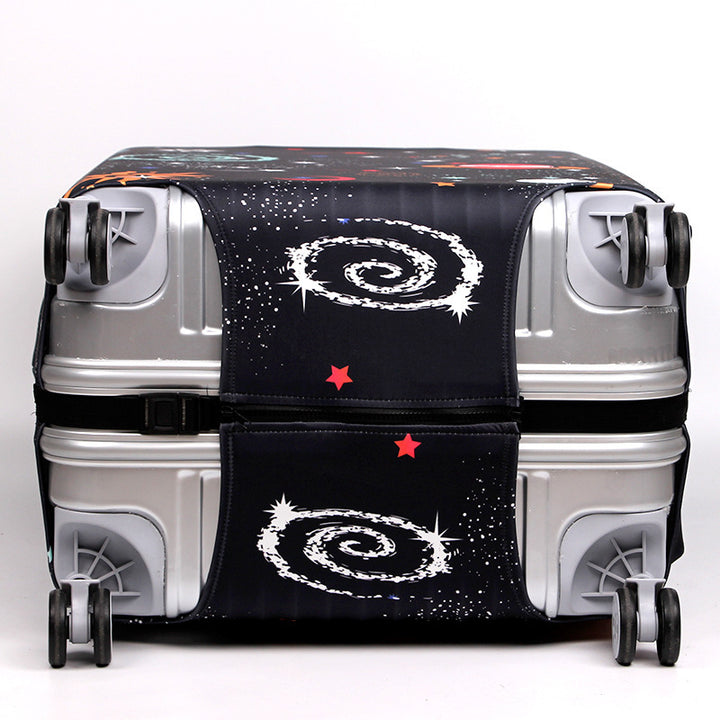 Ladies hard shell suitcase with elegant pattern print Kalsten