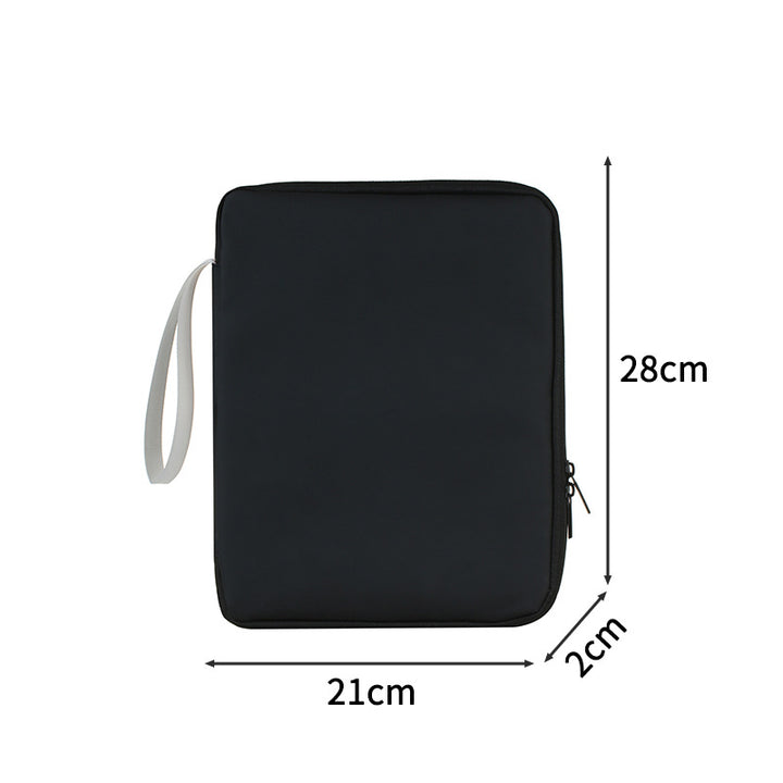 Slim Zip-Up Document Holder Kalsten