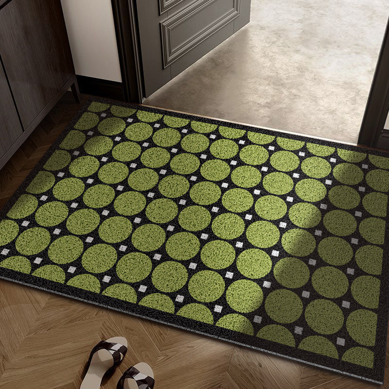 Floral Patterned Entryway Mat