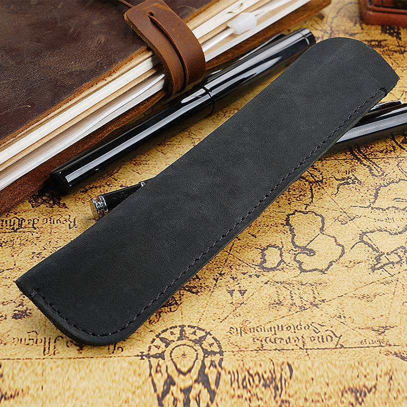Leather Pencil Roll Case