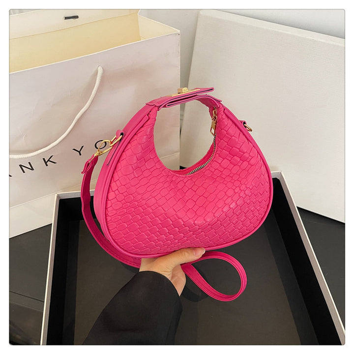 WoTextured Leather Hobo Bag Kalsten