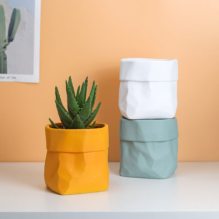 Artistic Terracotta Planter for Stylish Home Decor