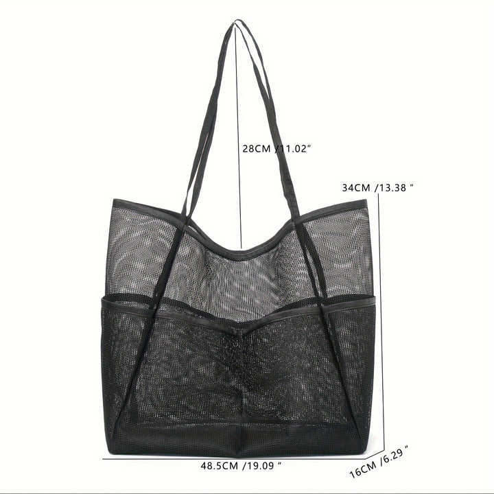 Stylish mesh beach bag Kalsten