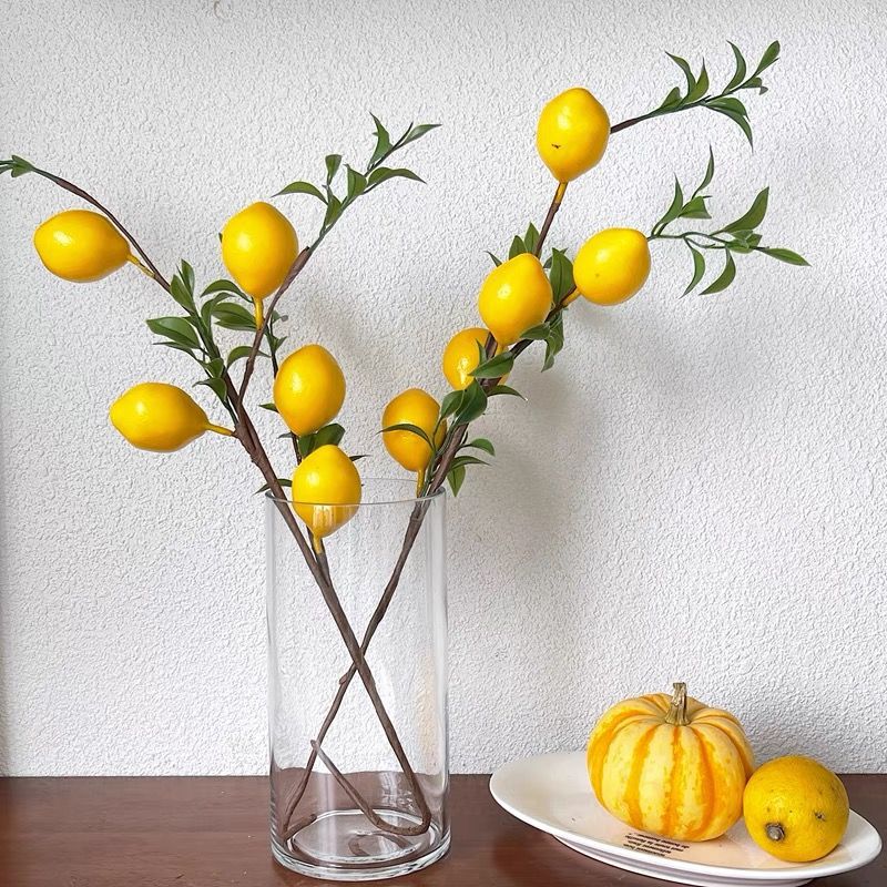 Artificial Lemon Decor for Home Display