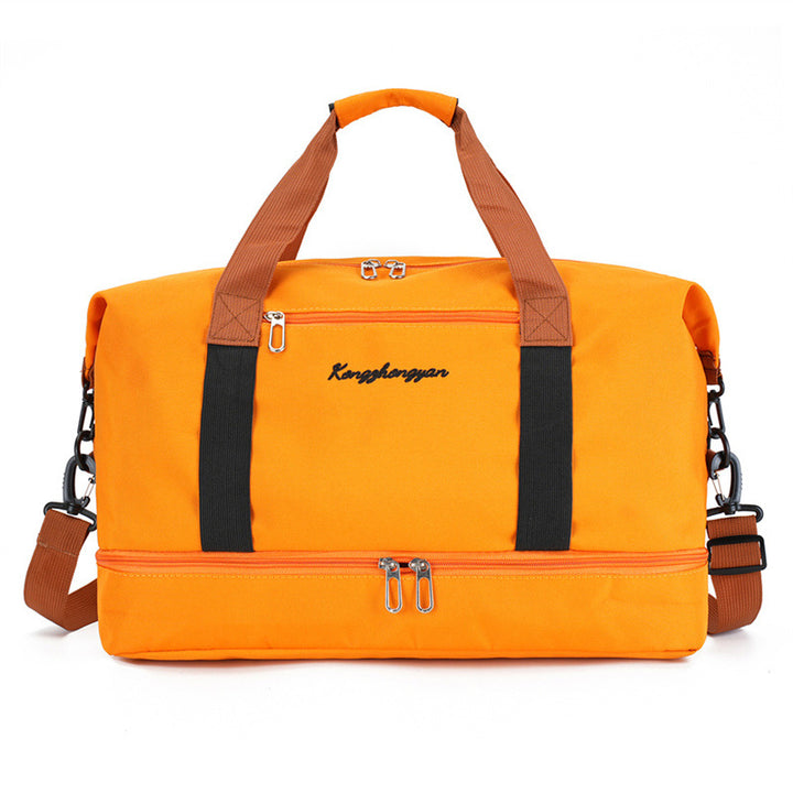 Versatile Multi-Compartment Travel Duffel Bag