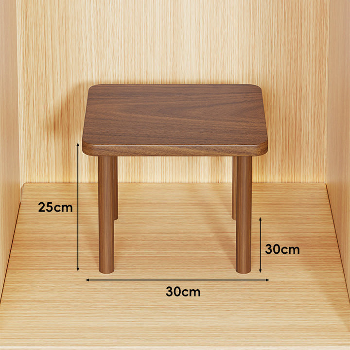 Adjustable Multi-Height Wooden Monitor Riser and Desktop Shelf