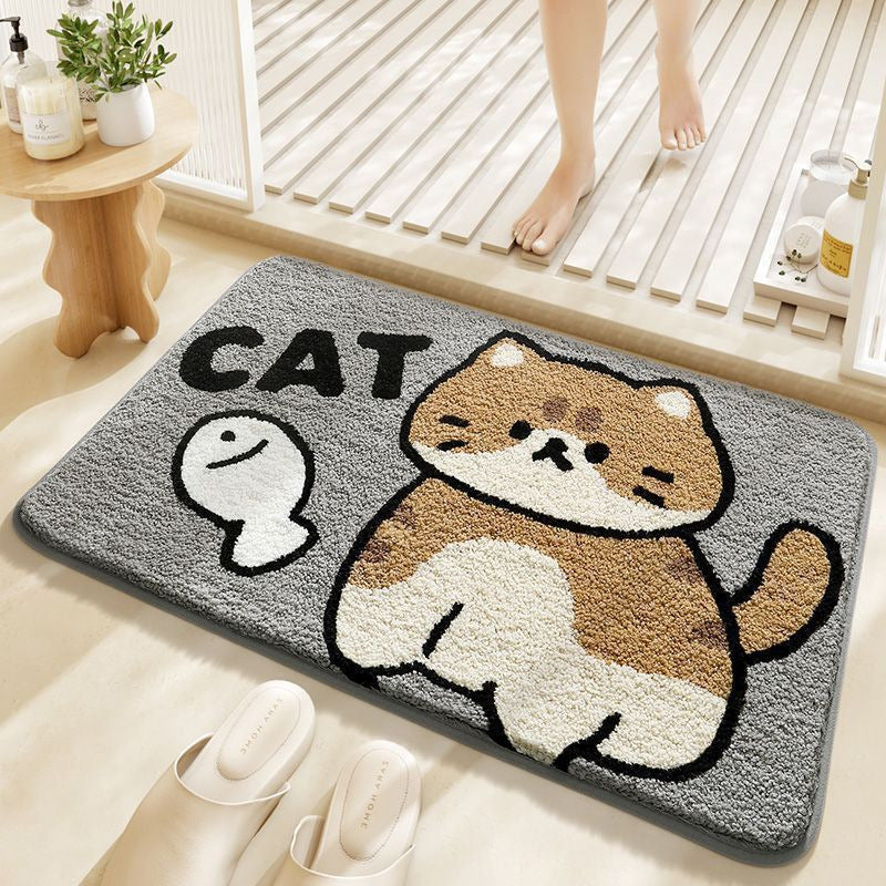 Decorative Bathroom Mat for Stylish Floor Decor